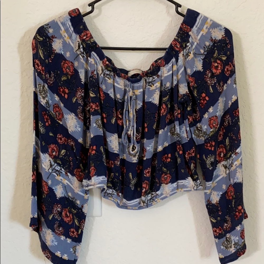 Altar’d State off-shoulder crop top